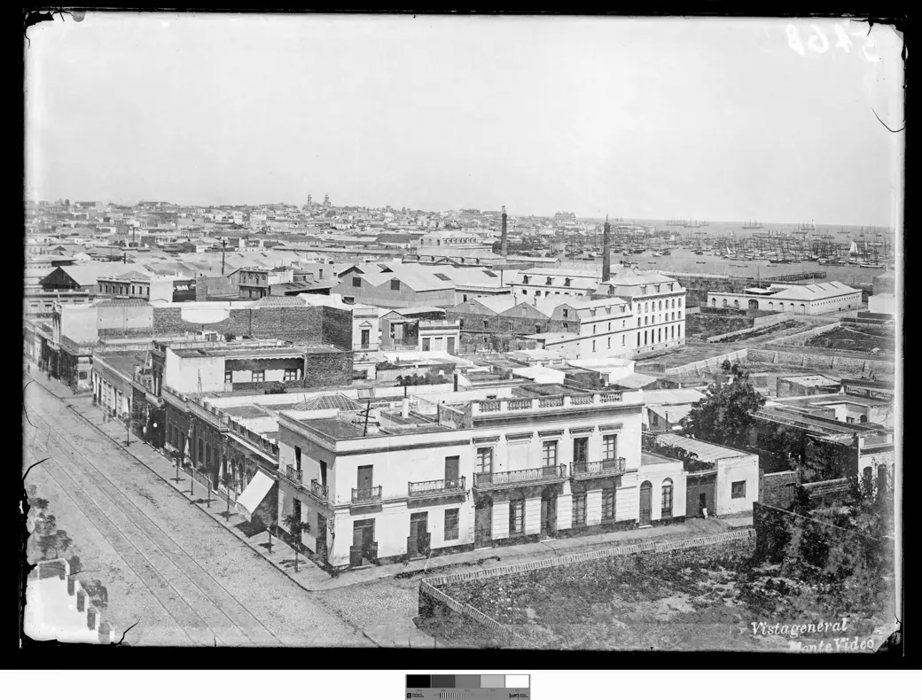Foto histórica, 1892: el barrio de la Aguada, tres años antes de que abriera el primer velódromo de la ciudad a pocas cuadras.
